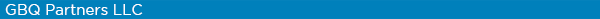 GBQ Partners LLC