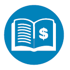 Money Book Light Blue