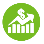 Profit Graph Green