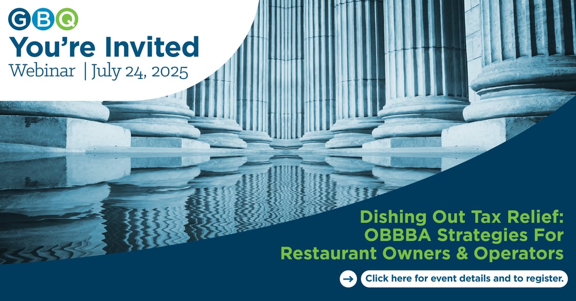 Restaurant OBBBA Webinar
